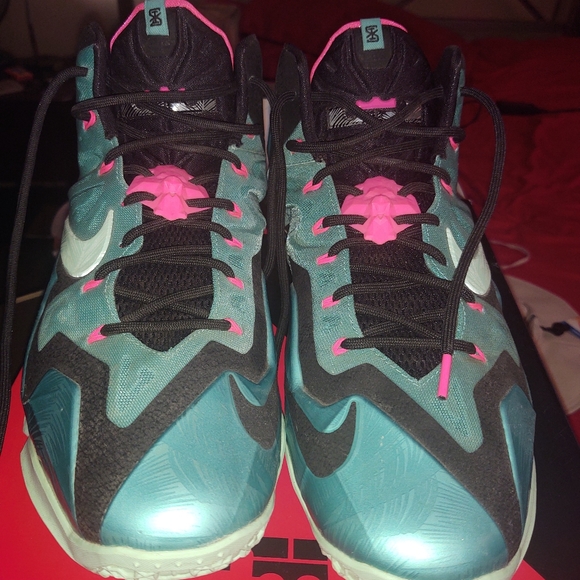 LeBron 11 "South Beach" Size 13 - Picture 4 of 8